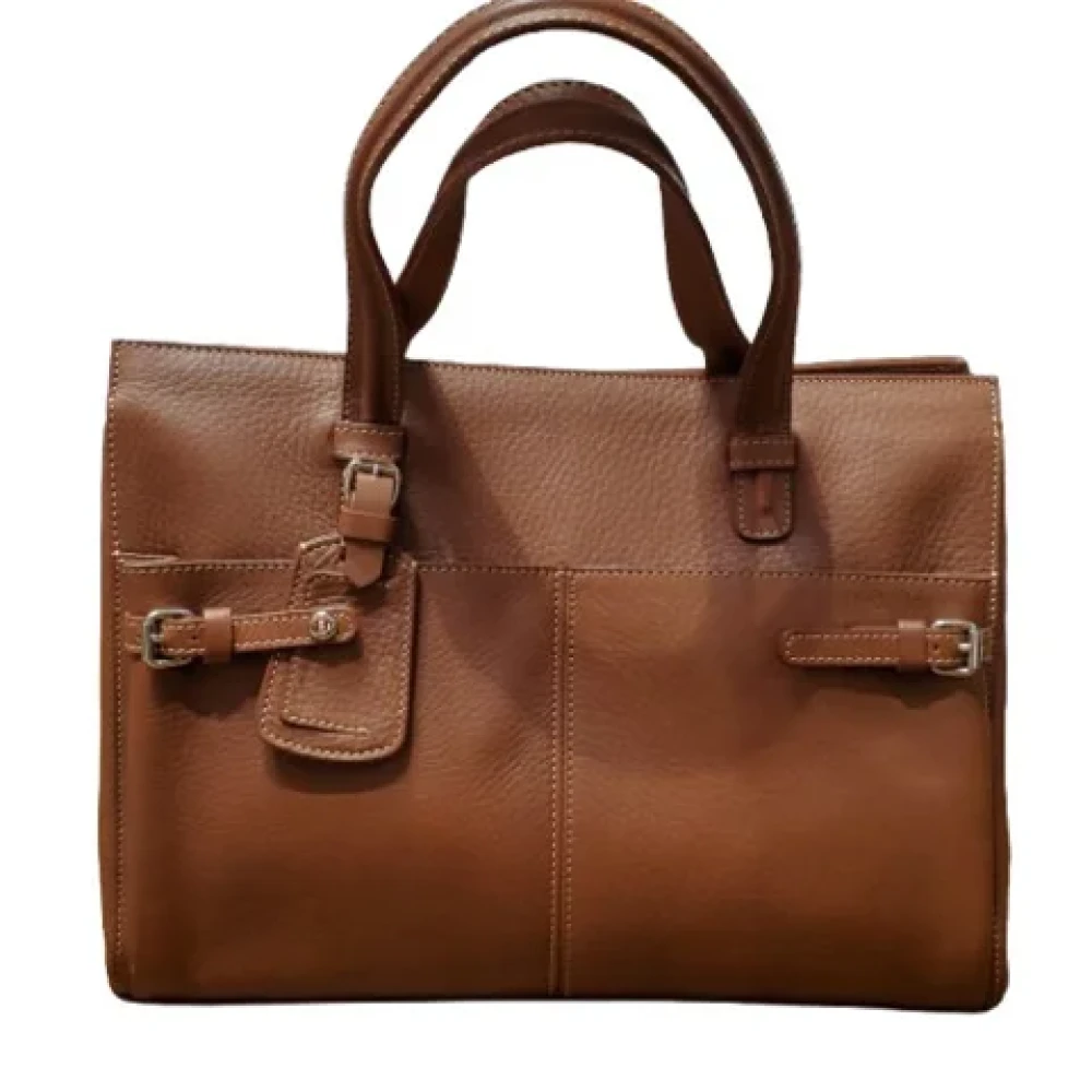Bally Pre-owned Leather handbags Brown Dames