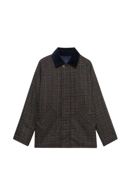 Pied de Poule Car Jacket
