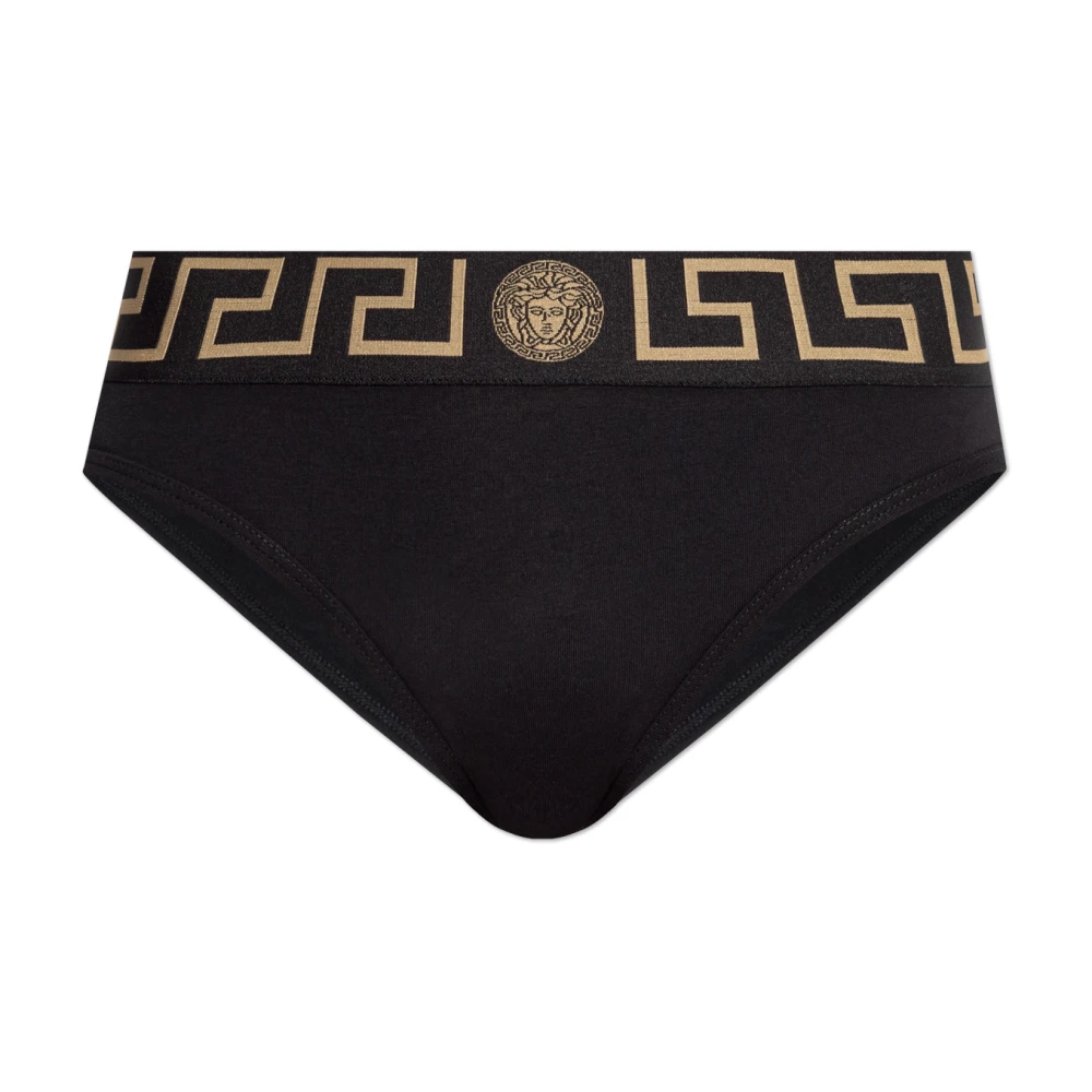 Versace Mujer Negro Ropa Interior, Talla: L