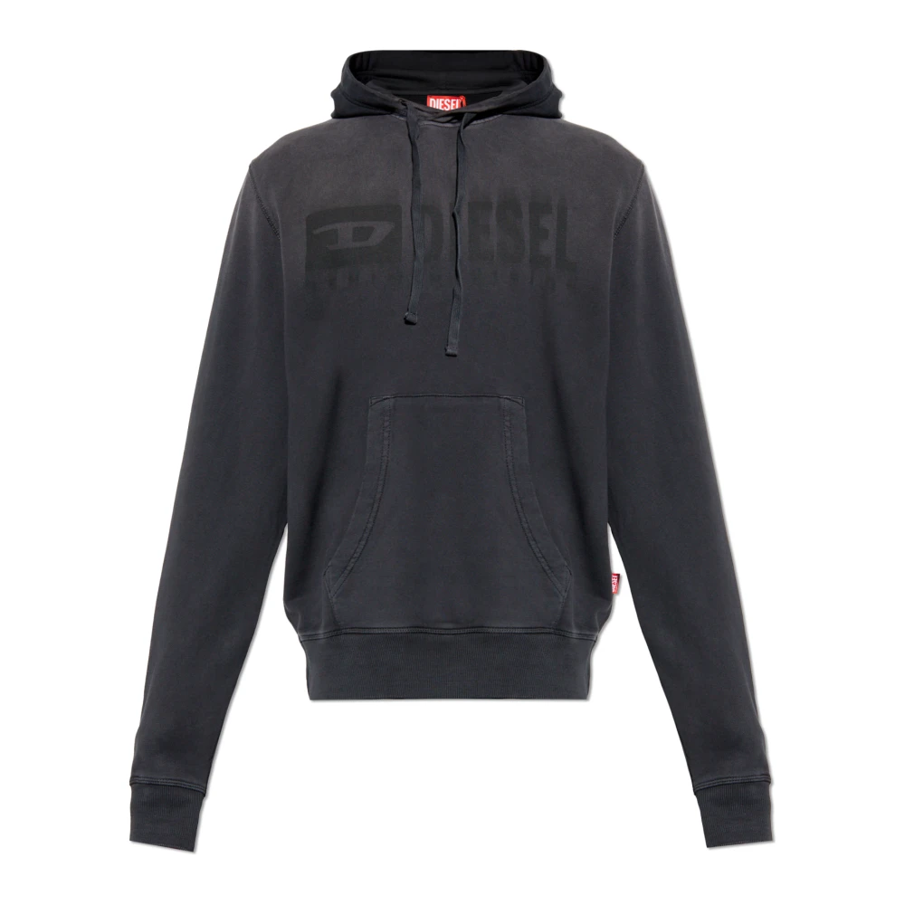 Diesel Hoodie ‘S-Ginn-Hood-K44’ Gray, Herr