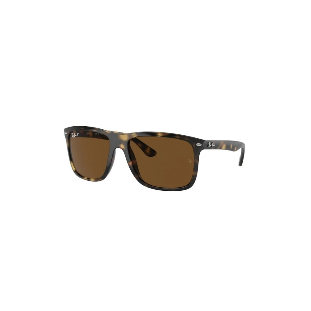 Ray - Ban Unisex Brown Rb4547 Boyfriend Two 710/57 Sunglasses Injected Turtle Squared Polarized - Image 3
