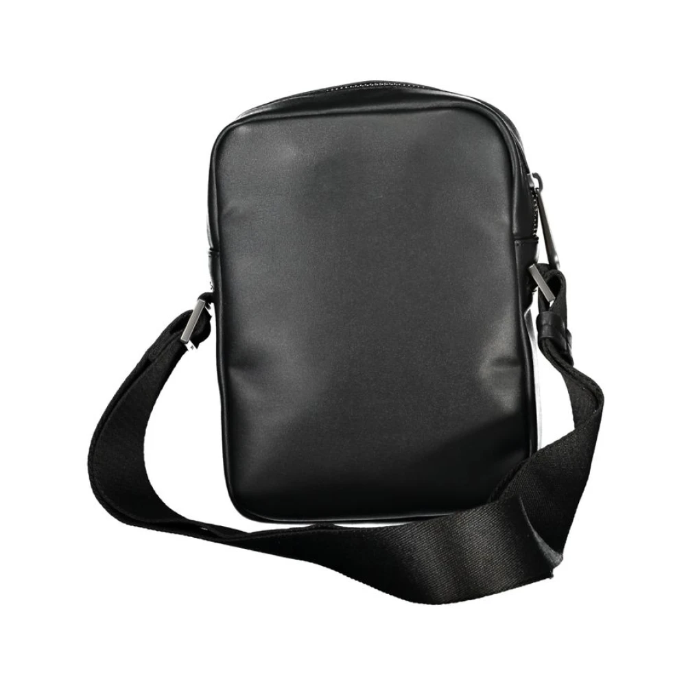 Calvin Klein Eco-Chic Zwarte Schoudertas met Logodetail Black Heren