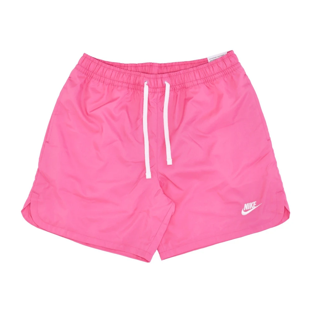 Nike Geweven Gevoerde Flow Shorts Pink Heren