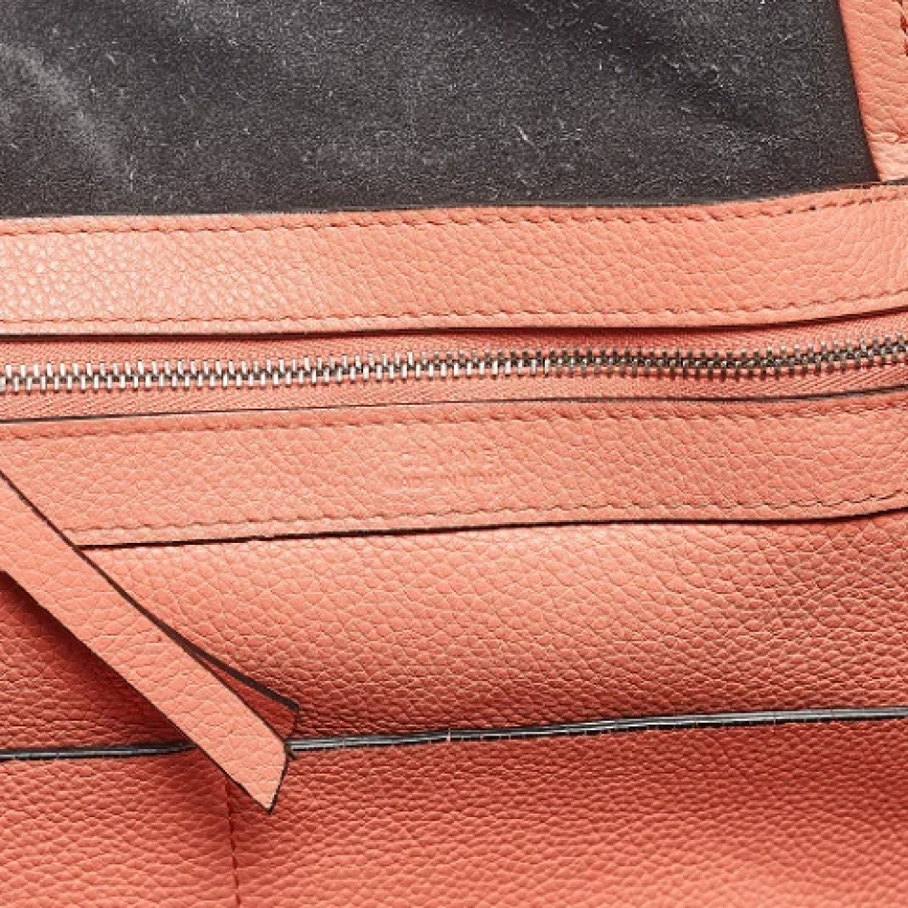 Celine Vintage Pre-owned Leather celine-bags Orange Dames