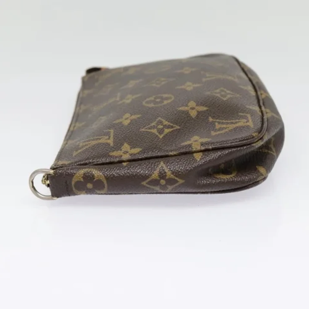Louis Vuitton Vintage Pre-owned Canvas clutches Brown Dames