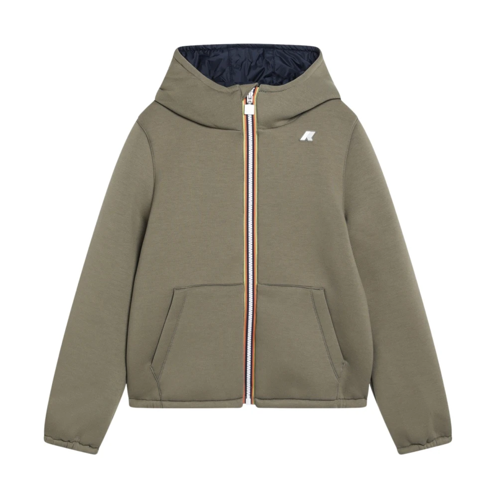 K-Way , Kids Sweatshirts, Unisex, Green, 10 Y | 140 Cm, Coats - Image 4