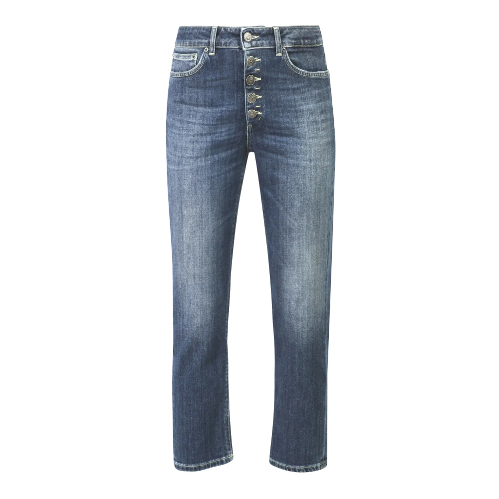 Dondup Stijlvolle Denim High-Waist Jeans Blue Dames