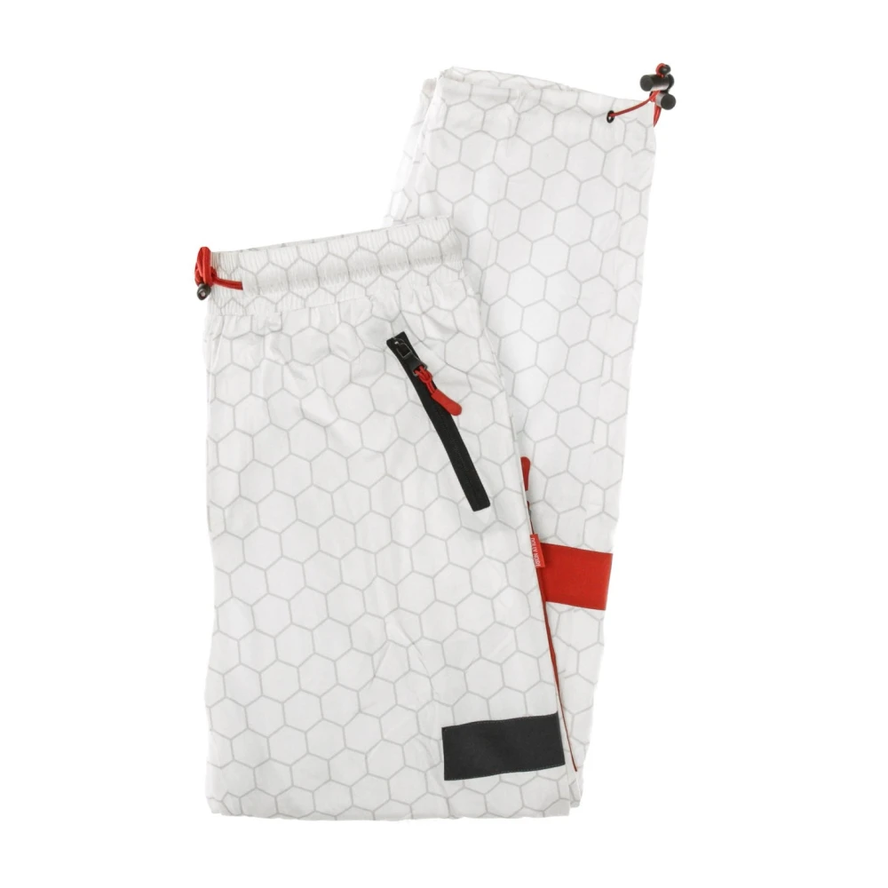 Dolly Noire Aanpasbare Trainingsbroek in Wit Rood Zwart Multicolor Heren