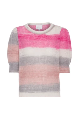 Kenza Short Sleeve Knit Pullover