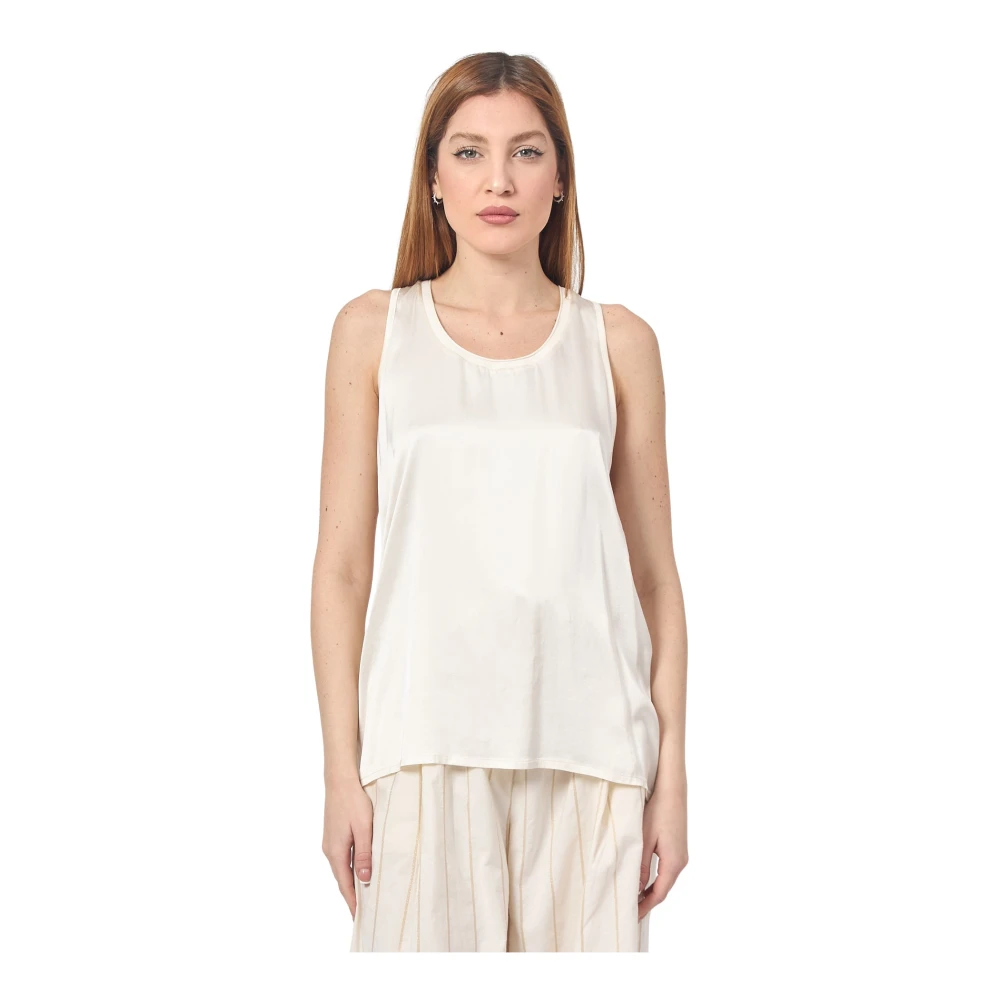 Tops > Sleeveless Tops - - Manila Grace - Modalova