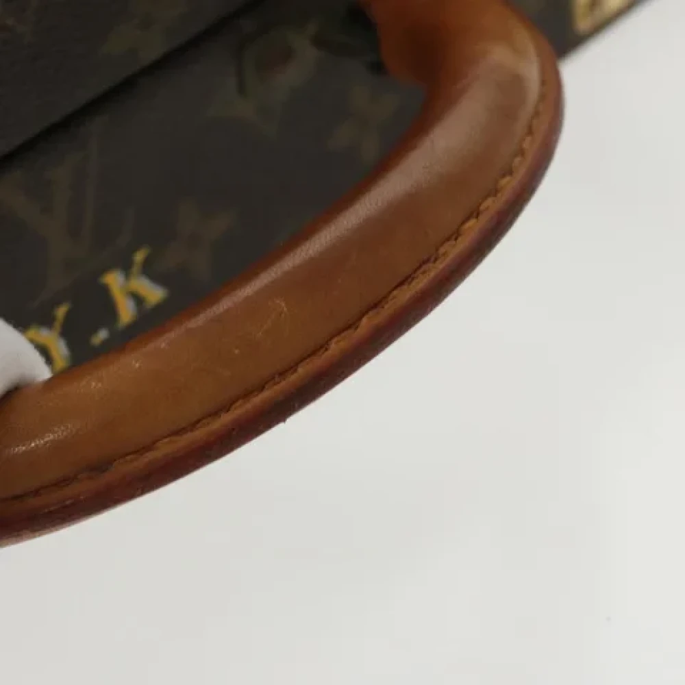 Louis Vuitton Vintage Pre-owned Canvas briefcases Brown Dames