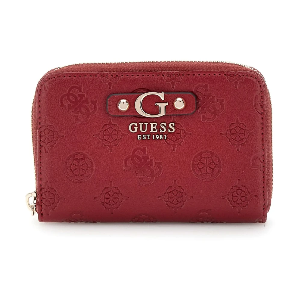 Guess Kleine rits Claret portemonnee Gerty Slg Red Dames