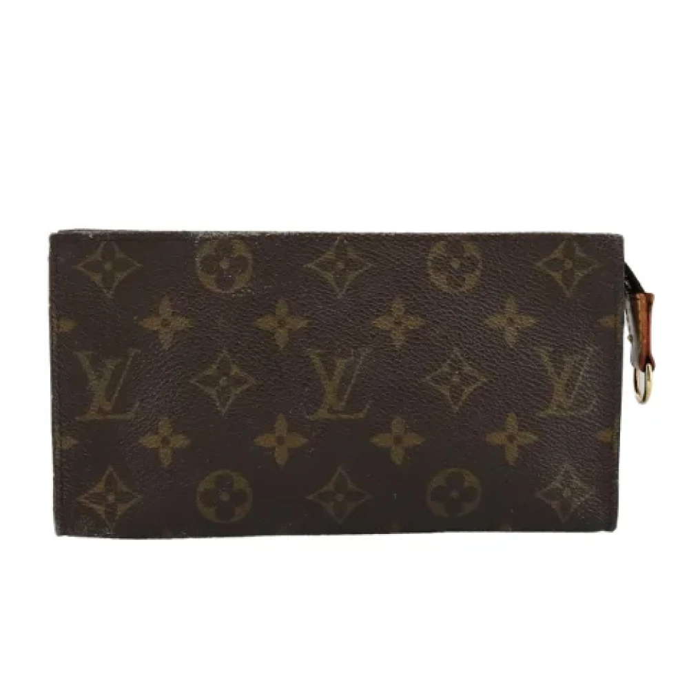 Louis Vuitton Vintage Pre-owned Canvas pouches Brown Dames