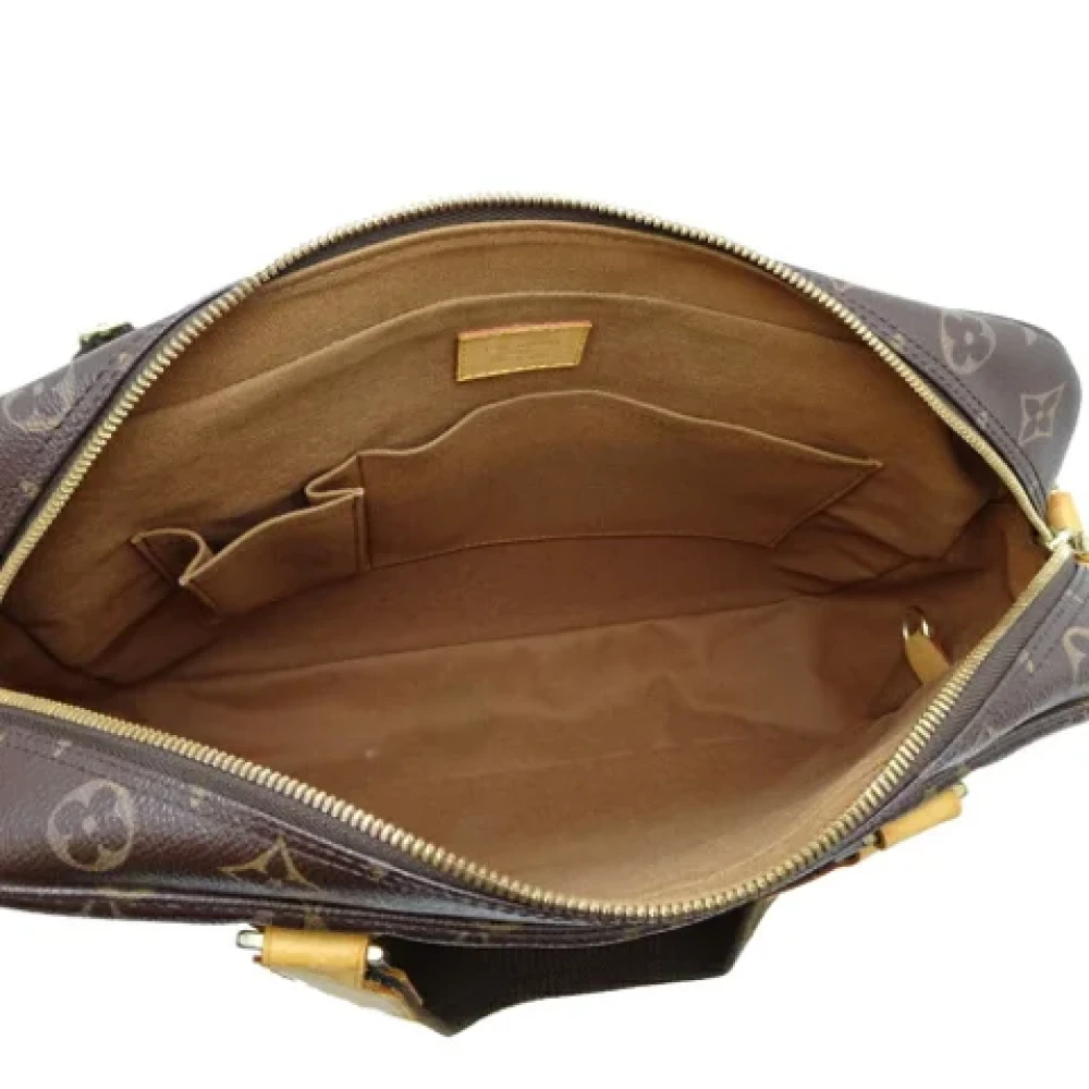 Louis Vuitton Vintage Pre-owned Canvas briefcases Brown Dames