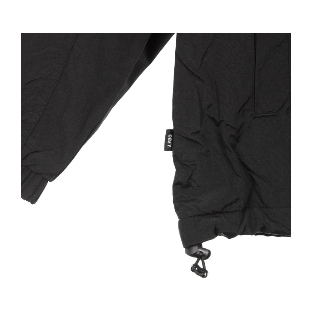 Obey Zwarte Herenjas Black Heren