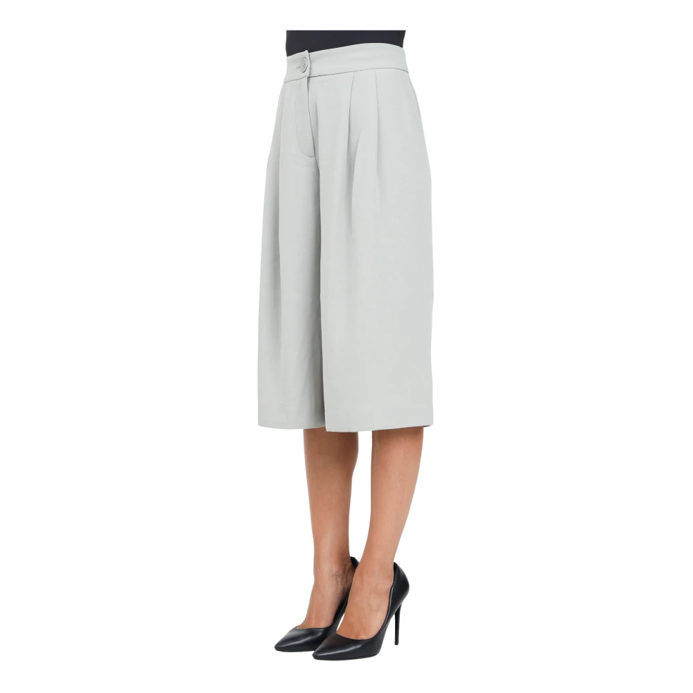 Armani Exchange Grijze Bermuda Shorts Gray Dames