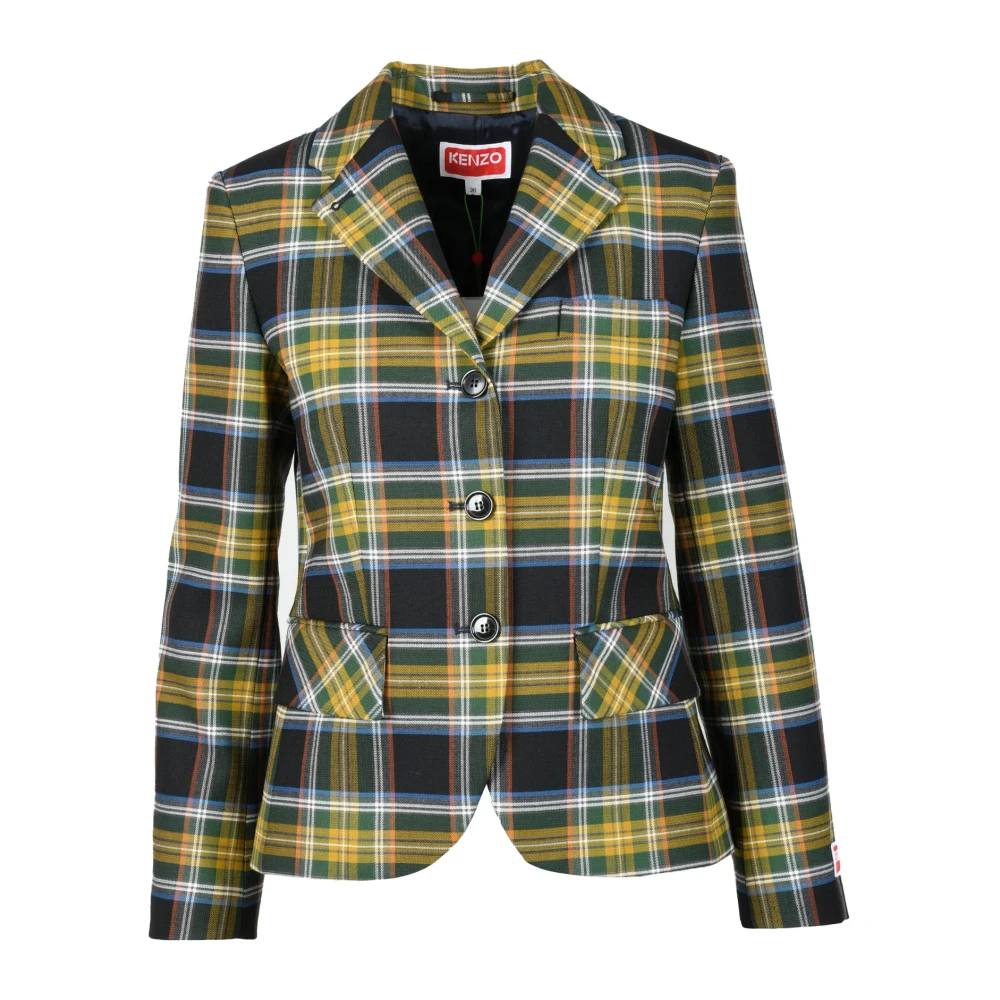 Kenzo - Jackets > Blazers - Green - Kenzo - Modalova