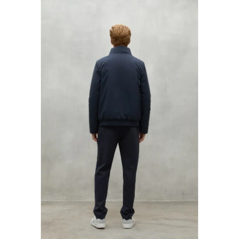 Ecoalf Grays Jas Waterafstotend Ademend Stijlvol Blue Heren