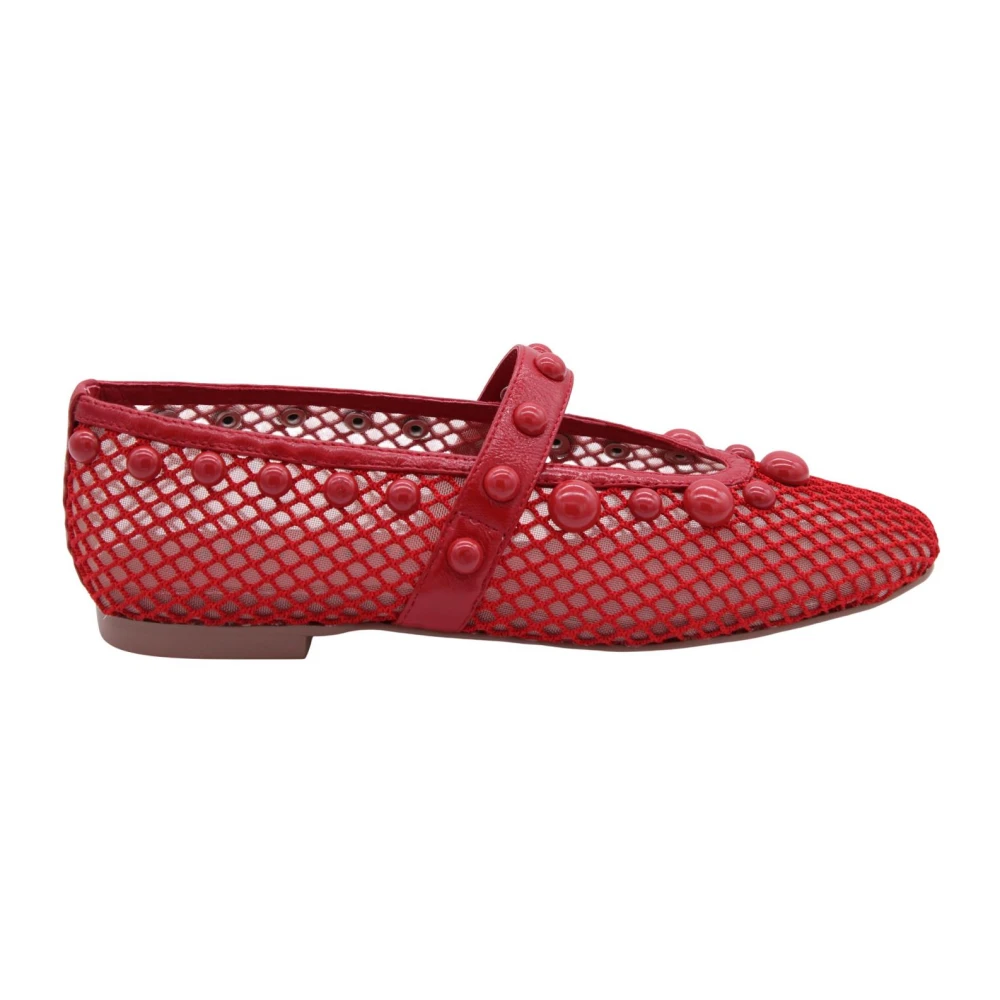 Bibi Lou Red Caspar - Female - Ballerina Shoes - 6 Uk - Shoes