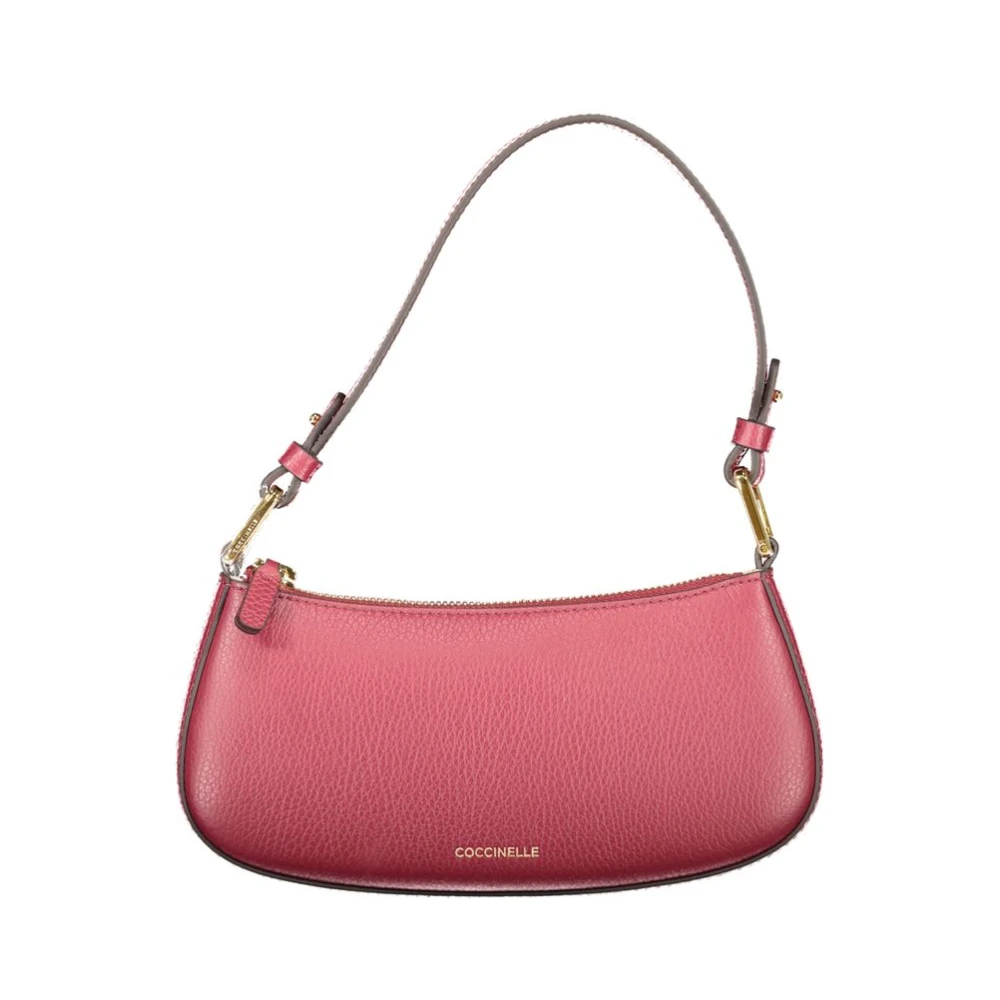 Coccinelle Women's Purple Shoulder Bags, One Size, Leather Handbag