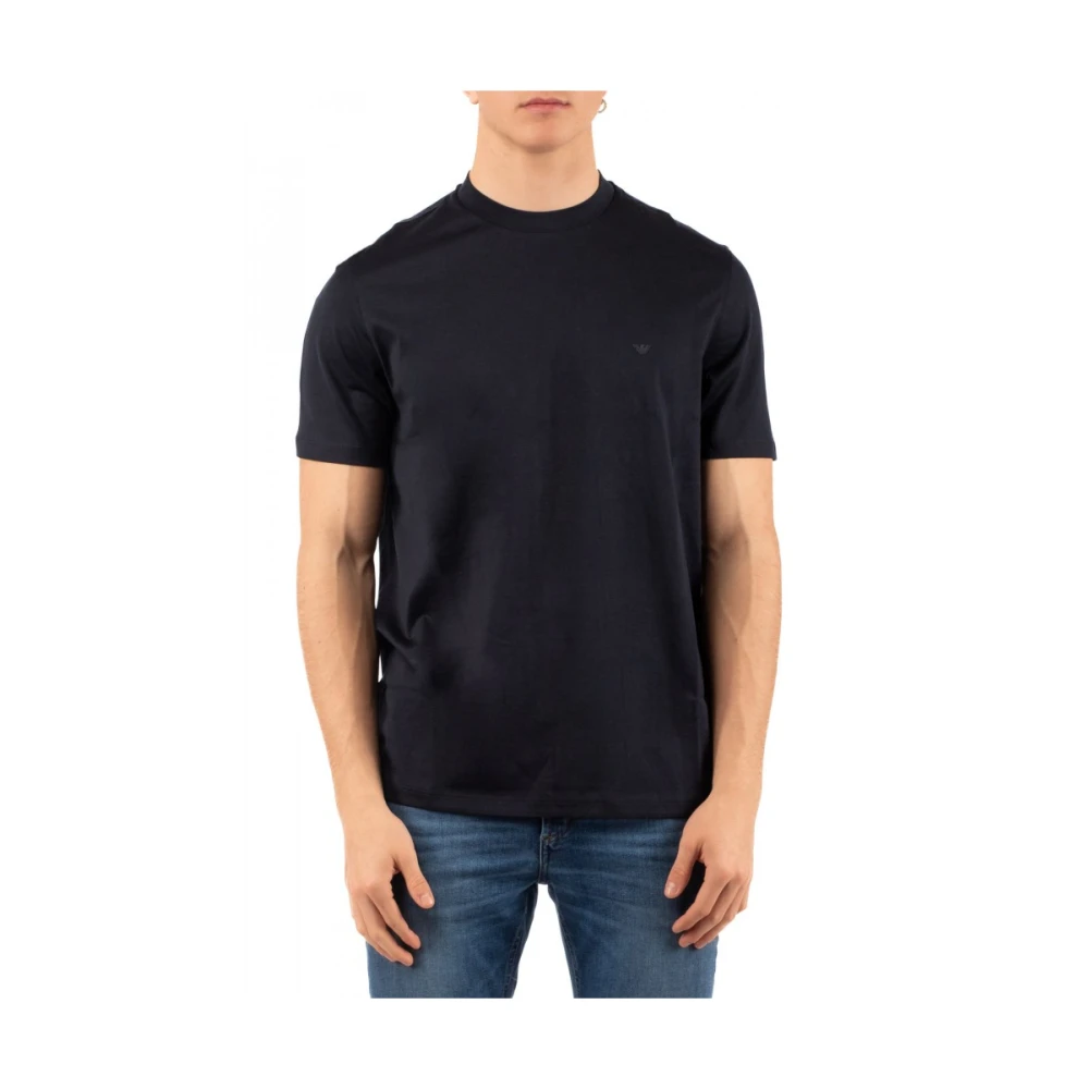 Emporio Armani Stijlvol T-shirt voor mannen Blue Heren
