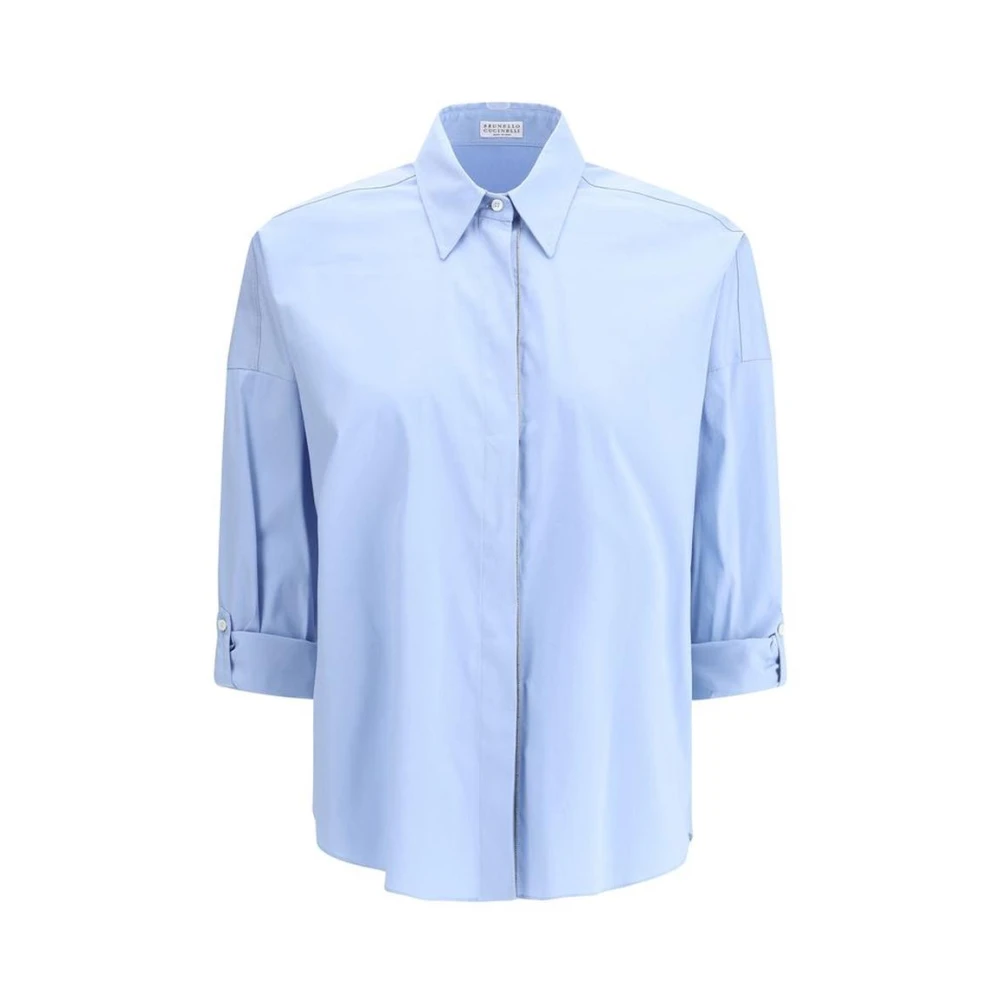 Blouses & Shirts > Shirts - - Brunello Cucinelli - Modalova
