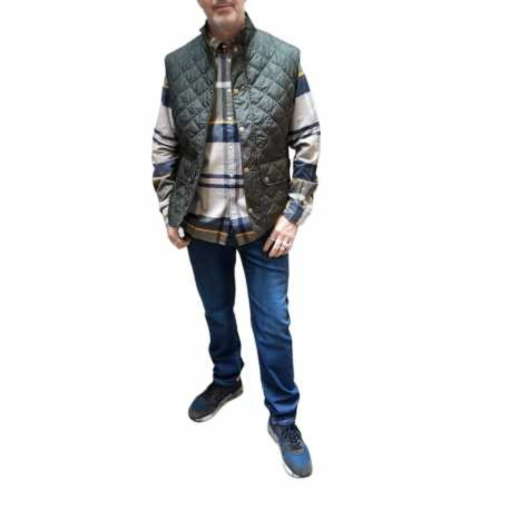 Barbour Gewatteerde Sage Gilet Loverdale Heren Green Heren