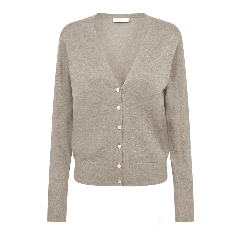 Freequent Zachte en stijlvolle Katie Cardigan Gray Dames