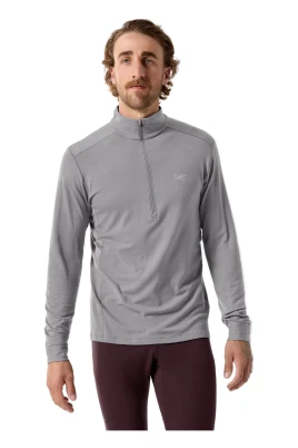 Rho Merino Wool Zip Neck