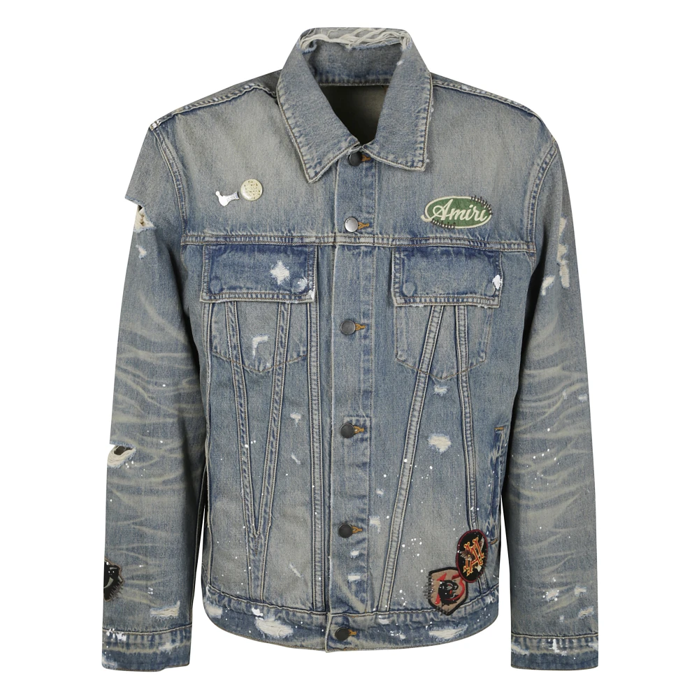 Jackets > Denim Jackets - - Amiri - Modalova