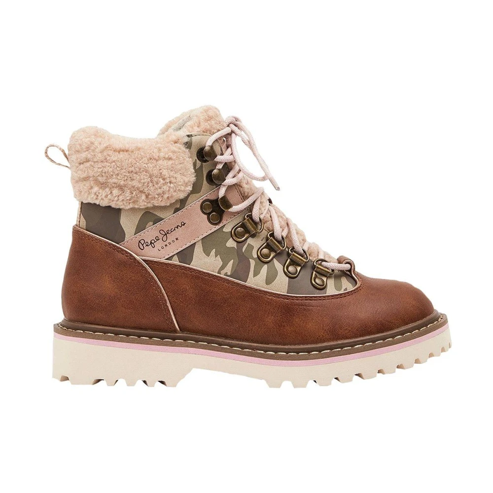 Pepe Jeans Girls Brown Boots - Kids Boots - 36 Eu - Kids