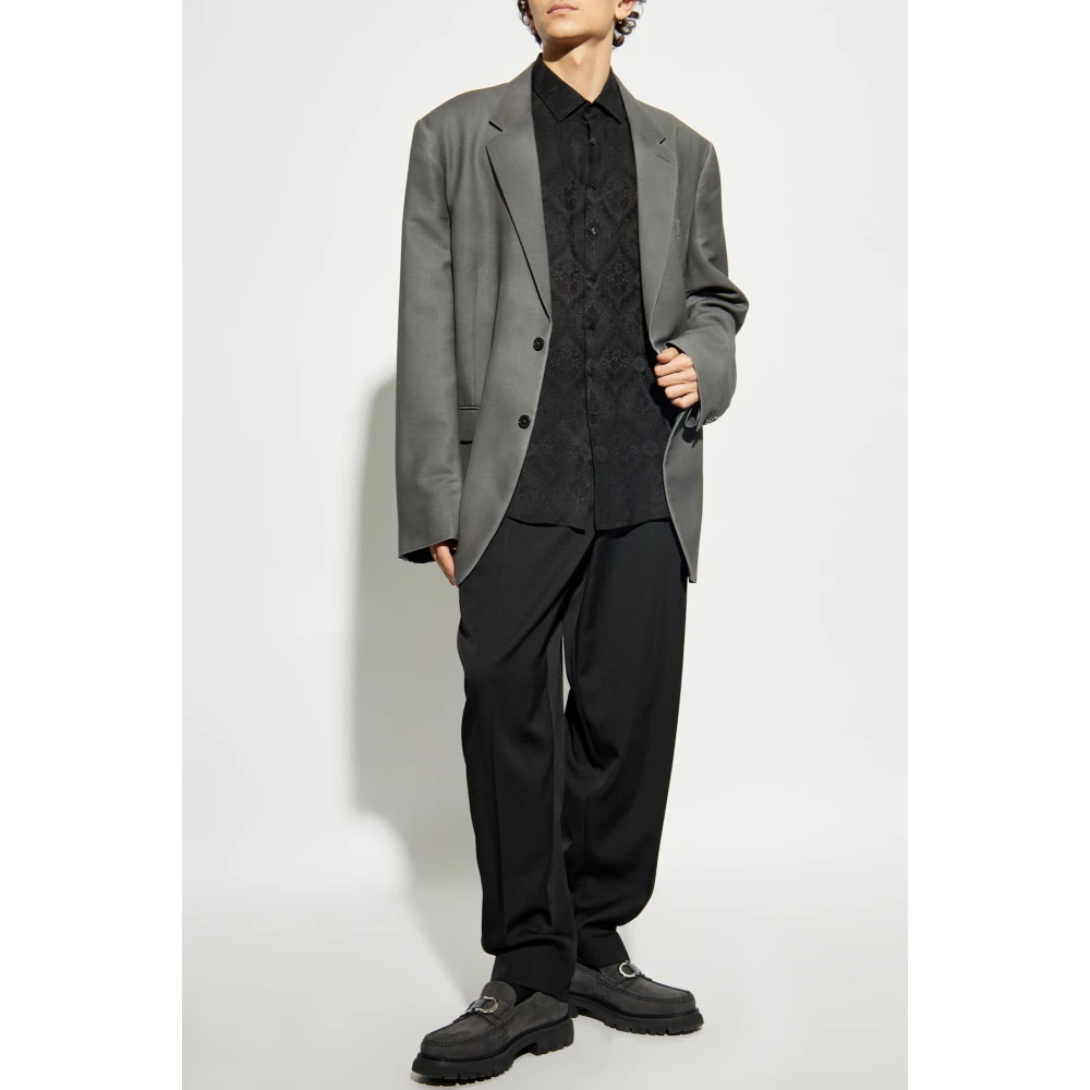 ETRO Gestreept overhemd Black Heren