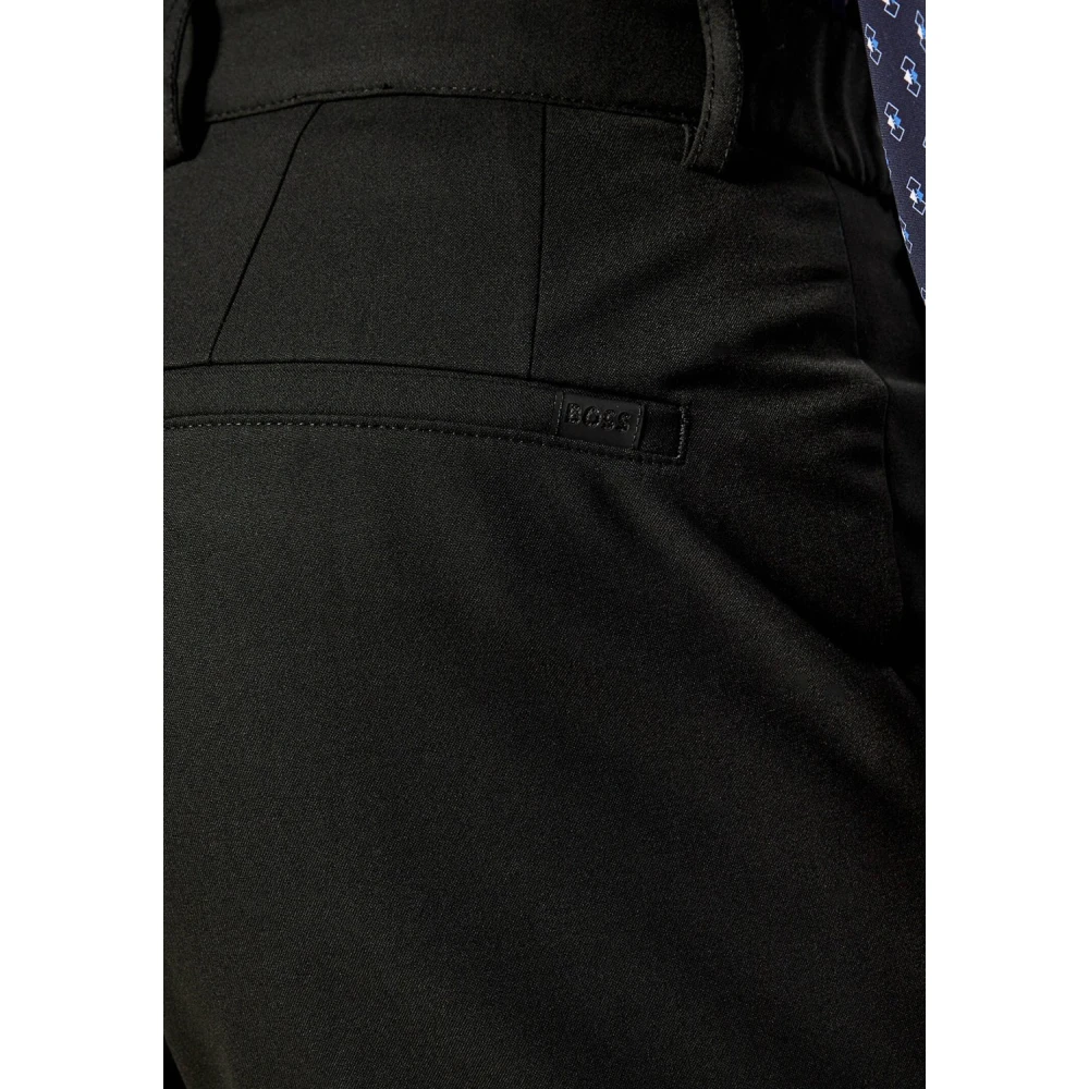 Boss Zwarte P-Genius-EL Broek Black Heren