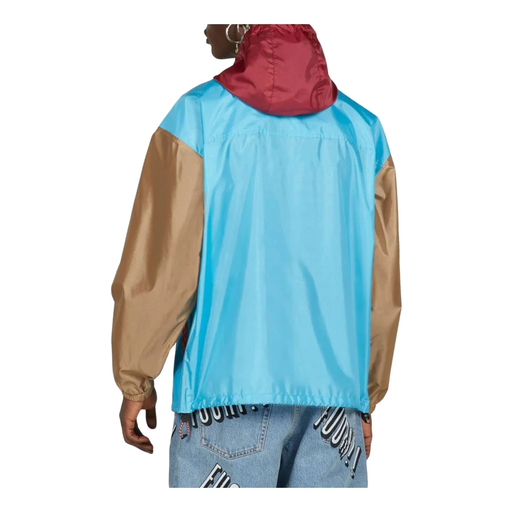 Gucci Lichtgewicht Hooded Jacket voor Heren Multicolor Heren