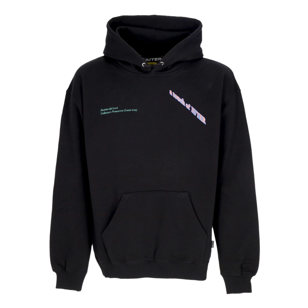 Iuter Herren Schwarz Sweatshirts & Hoodies, K, Mgröße: