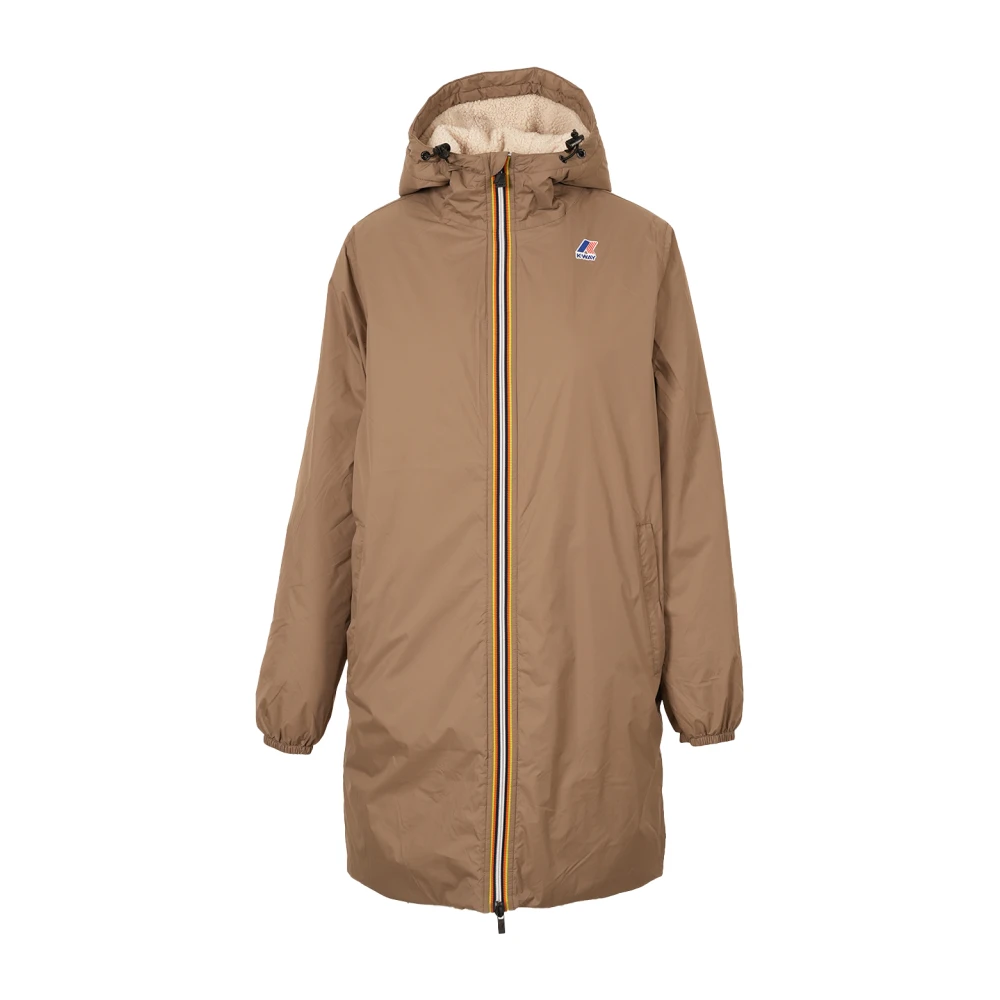 K-Way Men's Beige Eiffel Eastorsetto Coat