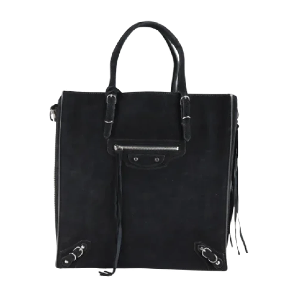 Balenciaga Vintage Pre-owned Suede balenciaga-bags Black Dames