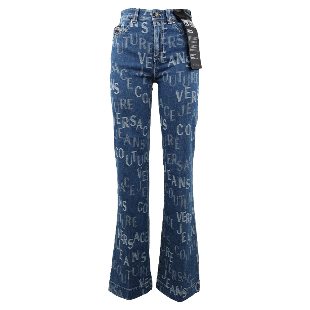 Versace Jeans Couture Flared Jeans Blue, Dam
