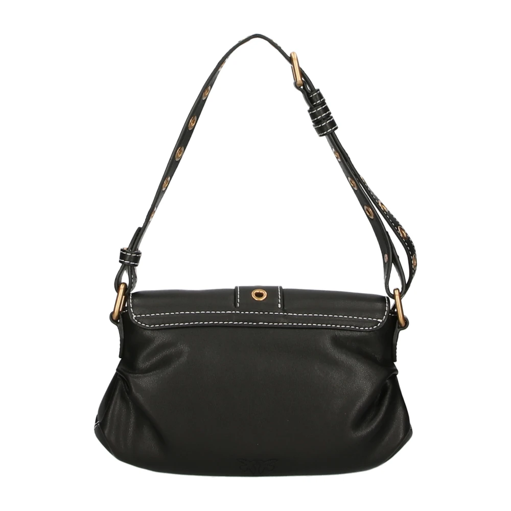 pinko Zwarte tassen Unieke stijl Black Dames