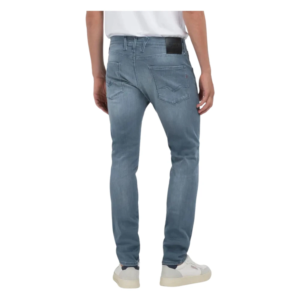 Replay Stijlvolle Model Jeans Blue Heren