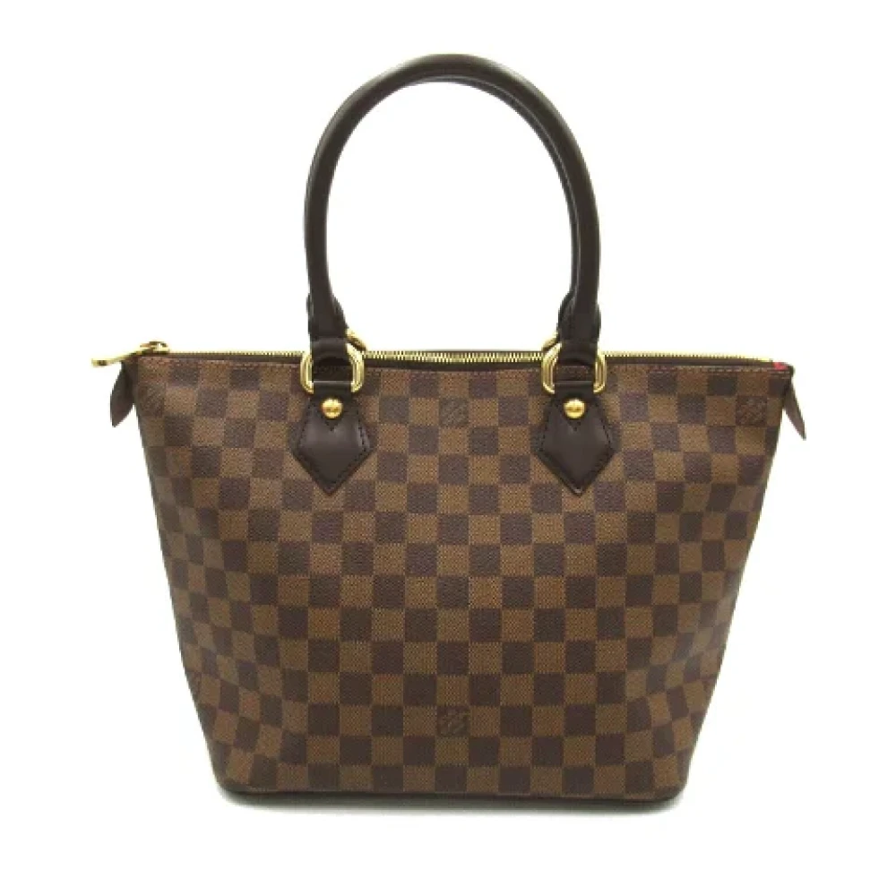 Louis Vuitton Vintage Pre-owned Canvas handbags Brown Dames