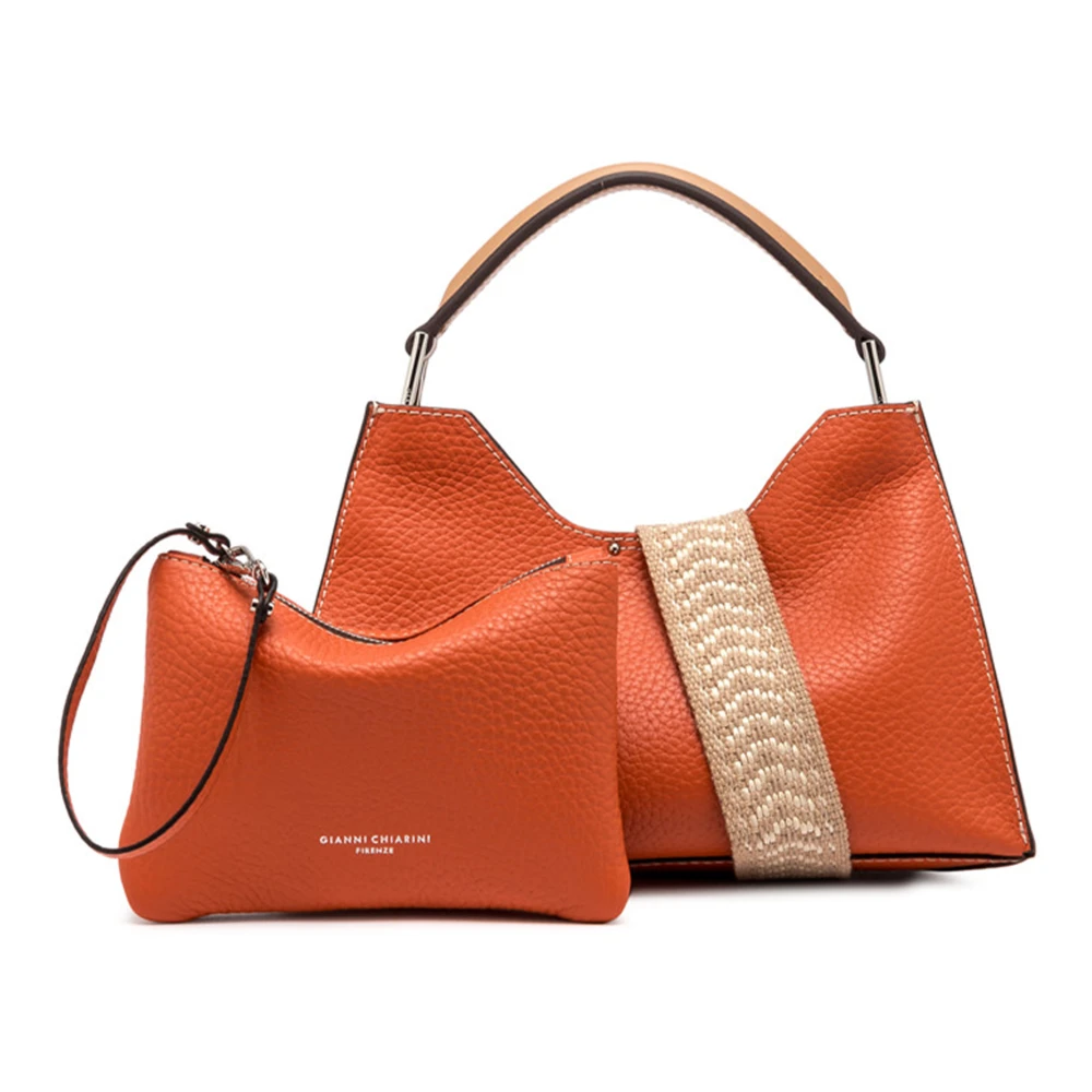 Gianni Chiarini Koraal Natuur Aurora Handtas Brown Dames