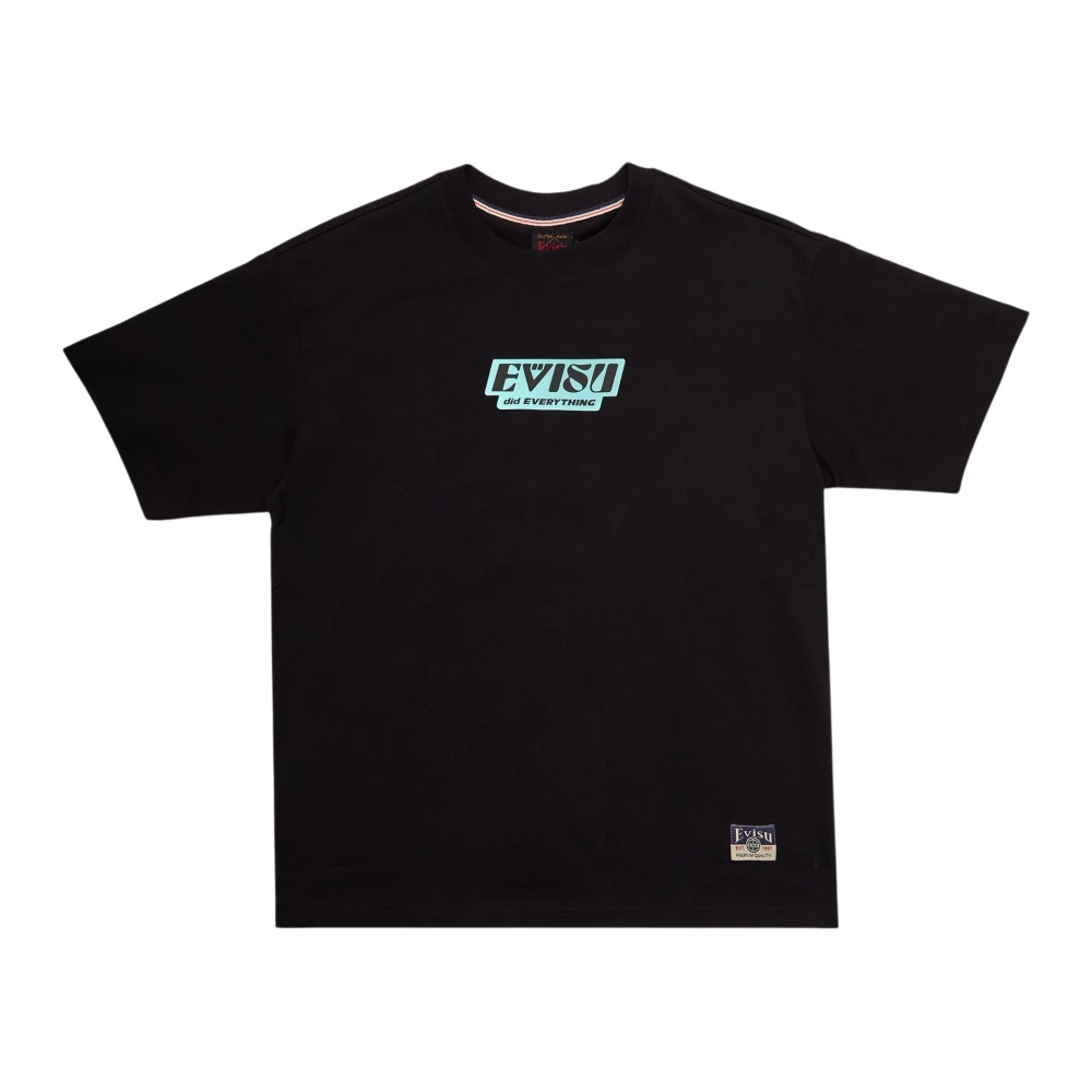 Evisu - Tops > T-Shirts - Black - Evisu - Modalova