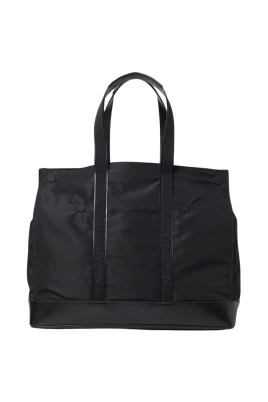 Svart Nylon Toteväska