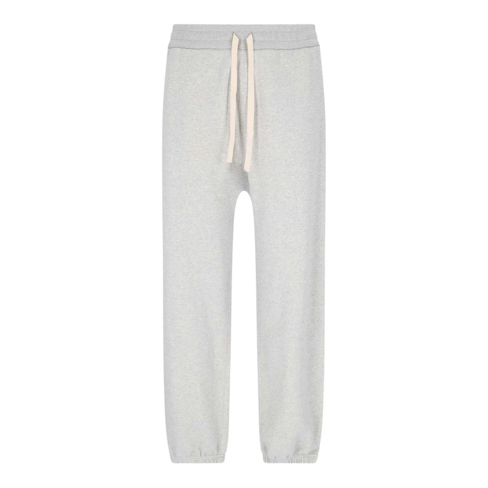 Jil Sander Grijze Track Broek Elastische Taille Gray Heren