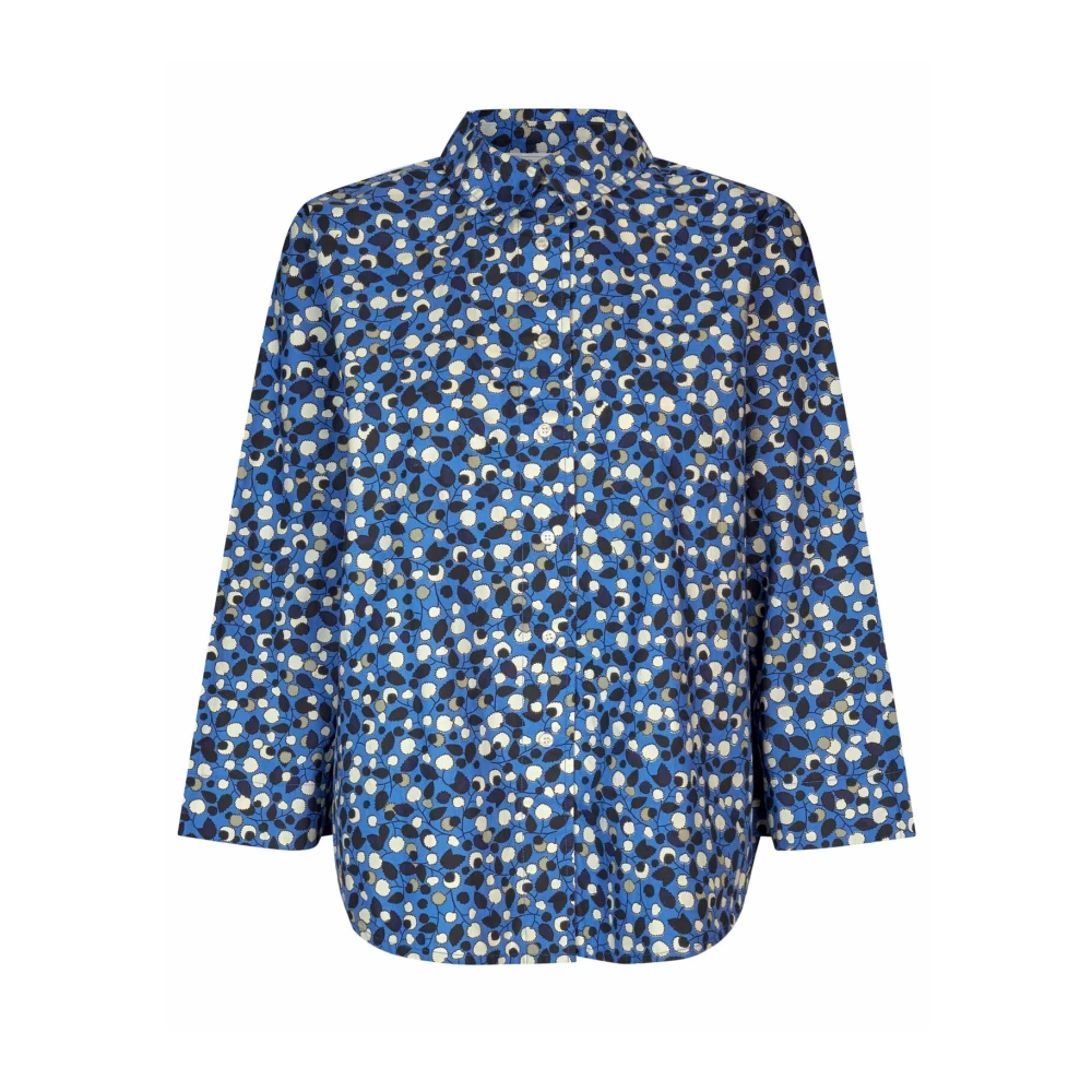 Masai Blauwe Federal Maiduki Shirt Blue Dames