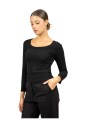 pull-en-cachemire-noir-col-profond