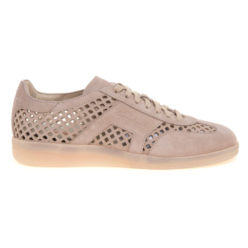 Santoni Oly Sneaker Dames Schoenen Beige