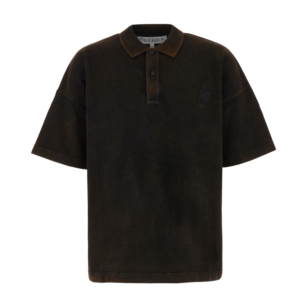 JW Anderson Polo Shirts Brown Heren