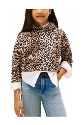 Leopard Sweatshirt för barn